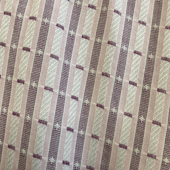 Robert Graham Dress Shirt Mens XL Classic Fit Pink Purple Flip Cuff Floral - Picture 10 of 15